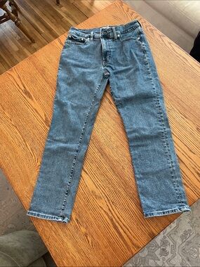 Madewell The Mid-Rise Perfect Vintage Jean, Women’s size 28